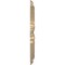 Ekena Millwork Attica PVC Medallion (Canopies up to 4 1/8"), 10"OD x 3 1/2"ID x 3/4"P, Metallic Champagne Mist CMP10ATECE - alternate 2